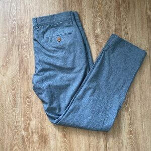 J Crew Bedford casual dress pants 100% cotton. Size 32x34